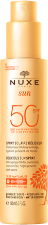 Nuxe Sun Spray Delicieux Ip50 Visage&corps150ml 2