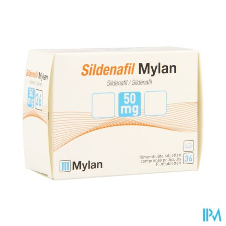 Sildenafil Viatris 50mg Comp Pell 36