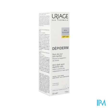 Uriage Depiderm Dagverzorging T/vlekken Ip50+ 30ml