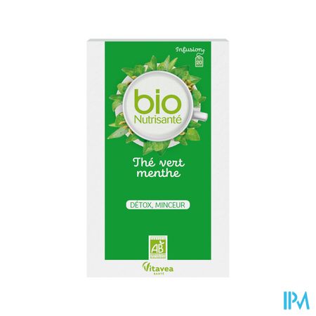 Infusion Bio The Vert-menthe Sach 20