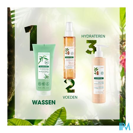 Klorane Lichaam Douchegel Seve Bamboe 200ml Nf 13