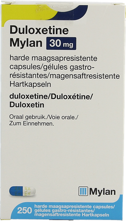 Duloxetine Mylan Maagsapres. Caps 250x30mg Fl Hdpe 3