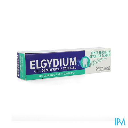 Elgydium Dentifrice Gel Dents Sensibles 75ml