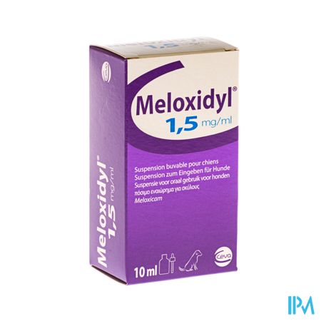 Meloxidyl Ceva 1,5mg/ml Fl Gutt 10ml