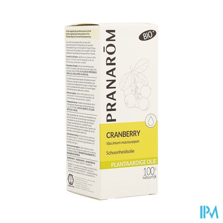 Cranberry Plantaardige Olie Fl 50ml Pranarom