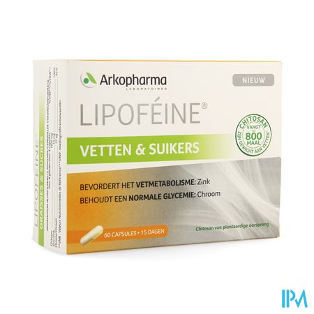 Lipofeine Vetten Suiker Caps 60