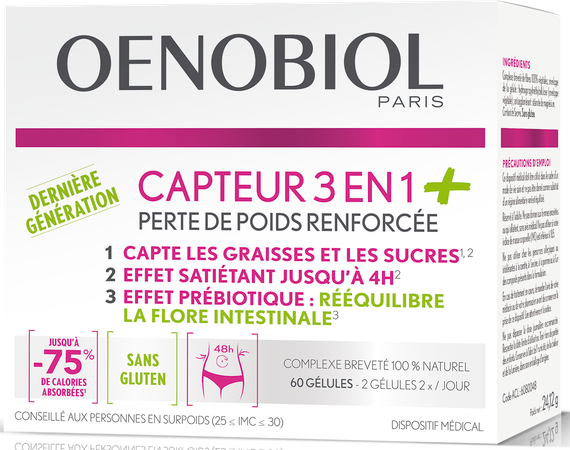 OENOBIOL BINDER 3IN1+ 60 CAPS 3
