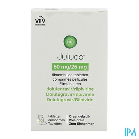 Juluca 50mg/25mg Abacus Comp Pell 30 3
