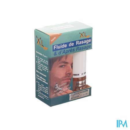 Xlor Fluide De Rasage & Apres Rasage 2en1 Sans Menthol Barbe Dure 15 + 30ml