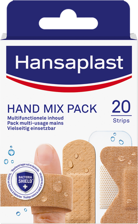 Hansaplast Pleisters Hand Mix Pack Strips 20 6