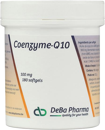 Q10 100mg Softgels 180 Deba 1
