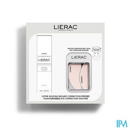 Lierac Koffer Diopti Poche 15ml+ 2 Patchs Silicone