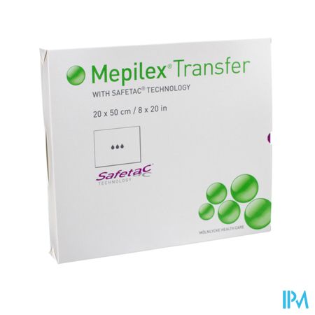 Mepilex Transfer Verb Sil Ster 20x50cm 4 294502