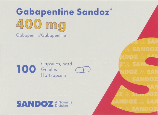 Gabapentine 400mg Sandoz Caps 100 X 400mg 2