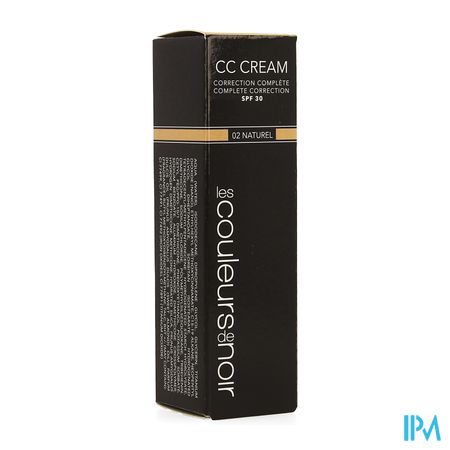 Couleurs De Noir Cc Cream Spf30 02 Naturel 30ml