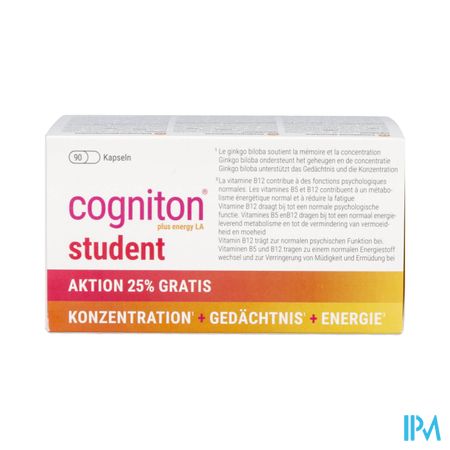 Cogniton Student Promo-25% Caps 90