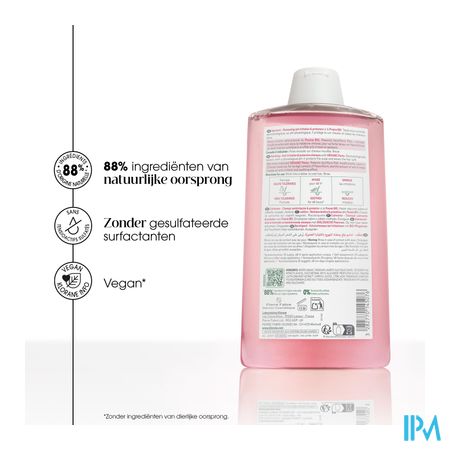 Klorane Capil. Sh Pioenroos Bio 400ml 4