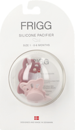 Frigg Fopspenen Butterfly T1 Silicon Cedar/pink 2 1