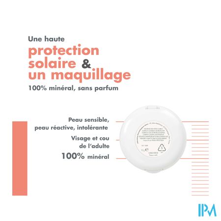 Avene Zon Compact Getint Spf50+ Goud 10g 14