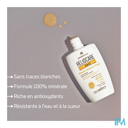 Heliocare 360° Mineral Tolerance Fluid Ip50 50ml 11