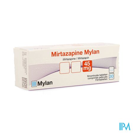 Mirtazapine Viatris 45mg Tabl 30 1