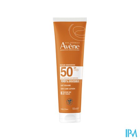 Avene Sol Spf50 Lait Solaire 100ml