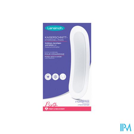 Lansinoh Patch Hydrogel Cesarienne 1