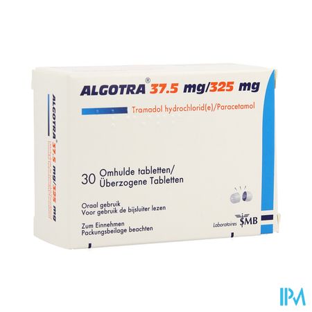 Algotra Comp Omhulde 30 X 325mg/37,5mg