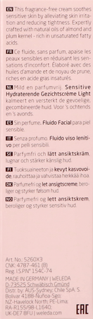 Weleda Sensitive Fluide Hydra-apaisant Light 30ml 6