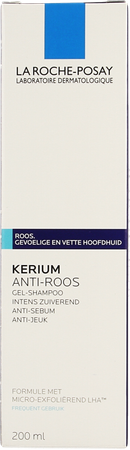 La Roche Posay Kerium Sh Gel Antipelliculaire Pg 200ml 3