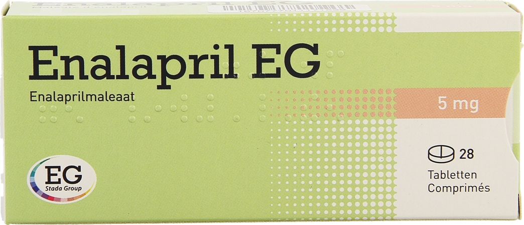 Enalapril EG            Tabl 28X5Mg 1