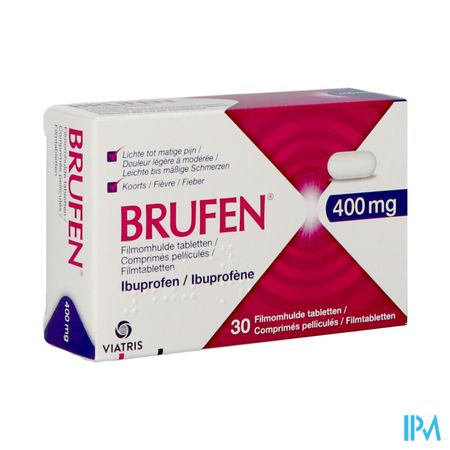 Brufen 400mg Comp Pell Tabl 30 X 400mg