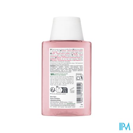 Klorane Capil. Sh Pioenroos Bio 100ml 1