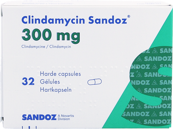 Clindamycin Sandoz Harde Caps 32x300mg 3