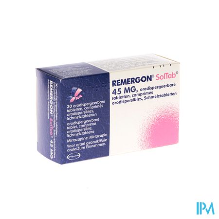 Remergon Sol Tabl 45mg Comp 30 X 45mg 1