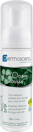 Dermoscent Pyoclean Mousse Hond Kat 150ml 1