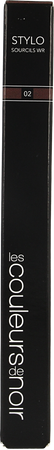 Couleurs De Noir Stylo Wenkbr.02 Brunette/zwart 1