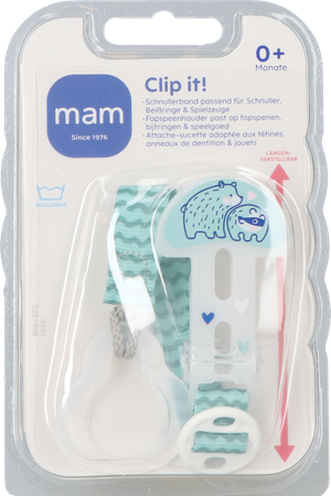 Mam Clip It! Pure Fopspeenhouder 1