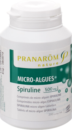 Spiruline 500mg Comp 200x500mg Pranarom 4