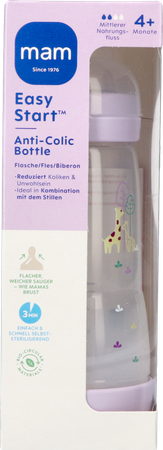 Mam Easy Start A/colic Zuigfl.pure Matt Lilac320ml 2