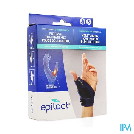 Epitact Attelle Pouce Immobilisation Droite S