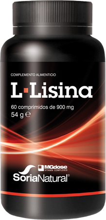 Soria l-lisina Mgdose Comp 60 1