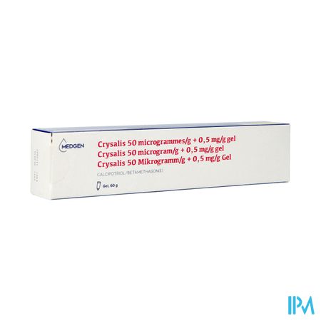 Crysalis 50mcg 0,5mg/g Gel Tube 60g