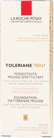 La Roche Posay Toleriane Fdt Mousse 03 30ml 1