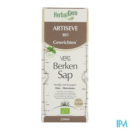 Herbalgem Artiseve Bio Fl 250ml 2