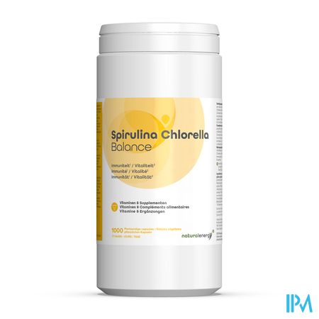 Natural Energy Spirulina Chlor Balance Caps 1000 1