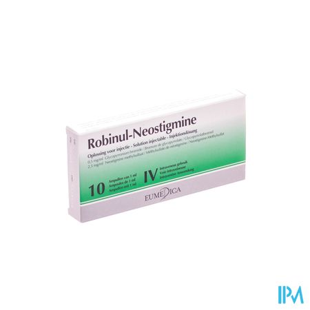 Robinul Neostigmine 10 Amp 1ml