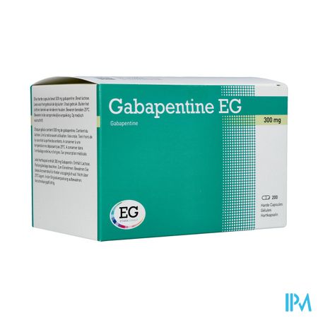 Gabapentine Eg 300mg Pi Pharma Harde Caps 200 Pip