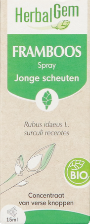 Herbalgem Frambozenstruik Bio Spray 15ml 3