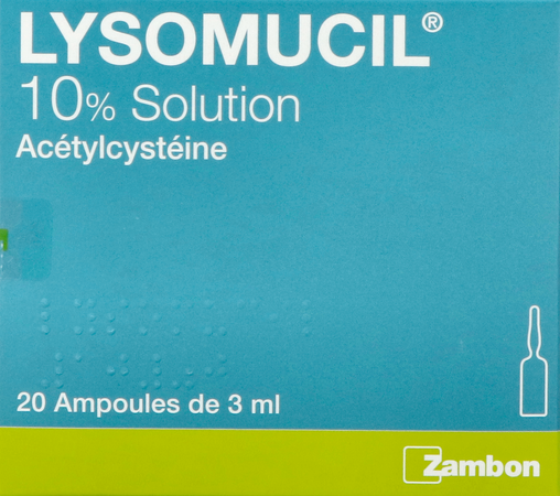 Lysomucil 10% Amp 20 X 300mg/3ml 5